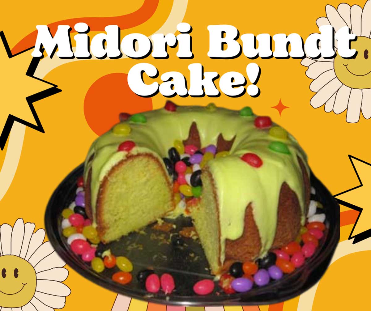 Midori Bundt Cake