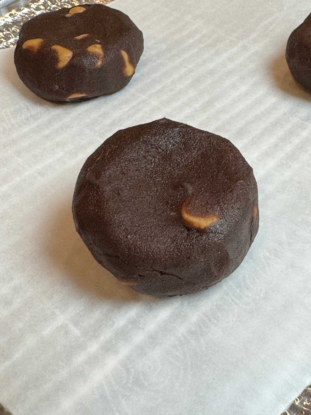 Reese's Peanut Butter Chips cookie dough balls
