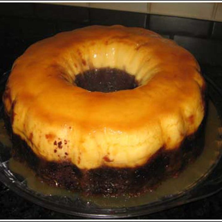 Chocolate Flan Cake with Cake Mix - Cookie Madness