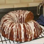 Ginger Bundt Cake with Lemon Glaze