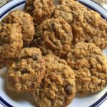 Ranger Cookies also known as Flying Saucers from the Los Angeles Unified School Cafeteria recipe.