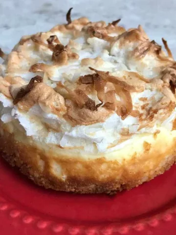 Coconut Macaroon Cheesecake