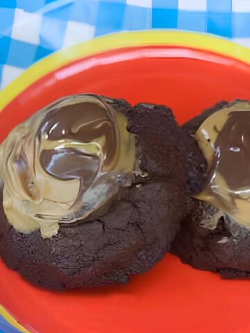 Chocolate Hazelnut Lava Cookies