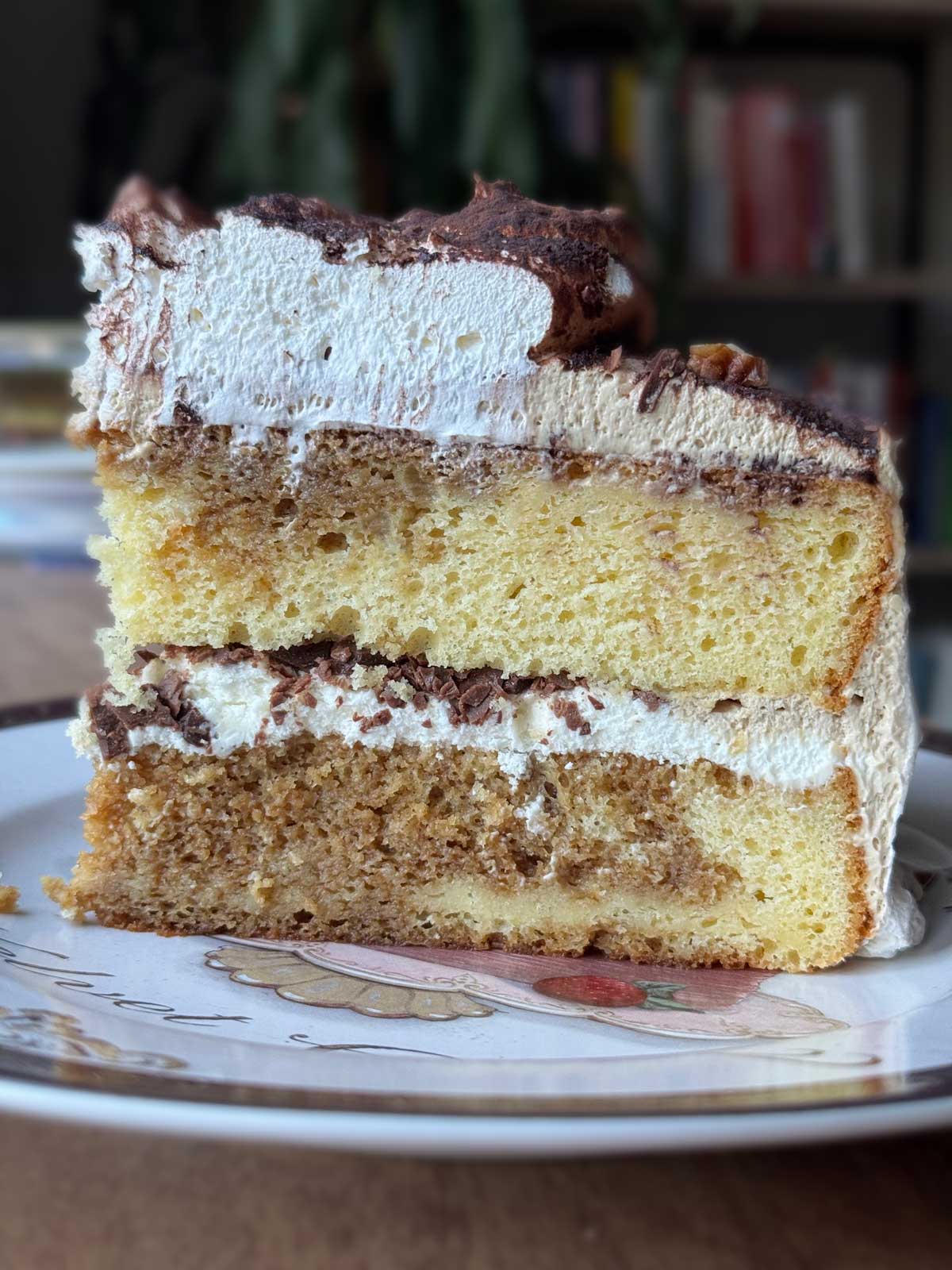 Tiramisu Cake made with cake mix