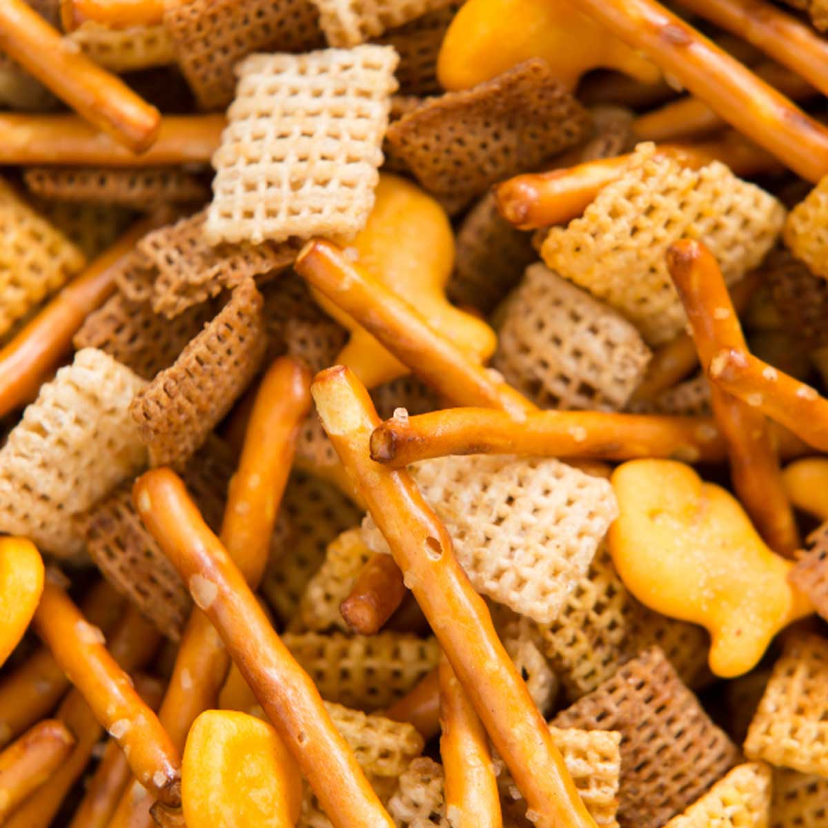 Basic Baked Chex Mix