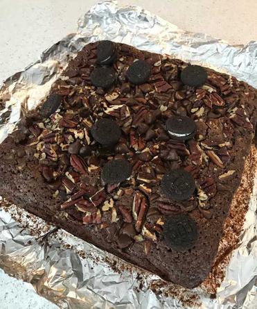 Homemade Deep Dish Brownies Recipe