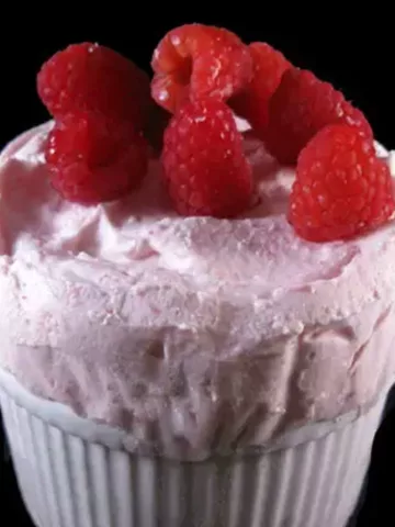 Frozen Raspberry Souffle