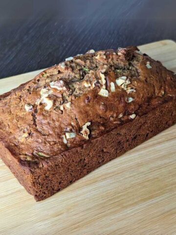 Agave Zucchini Bread