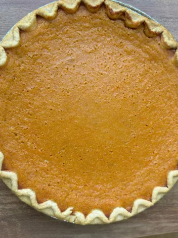 Whole Sweet Potato Pie