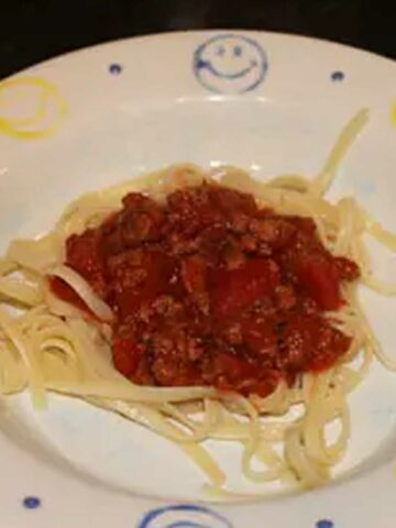 Spaghetti with Meat Sauce