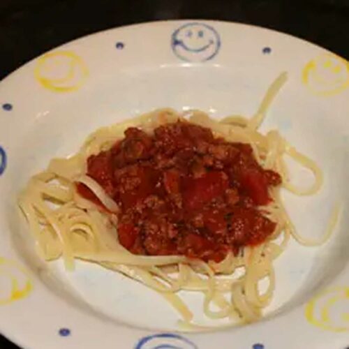 Spaghetti with Meat Sauce