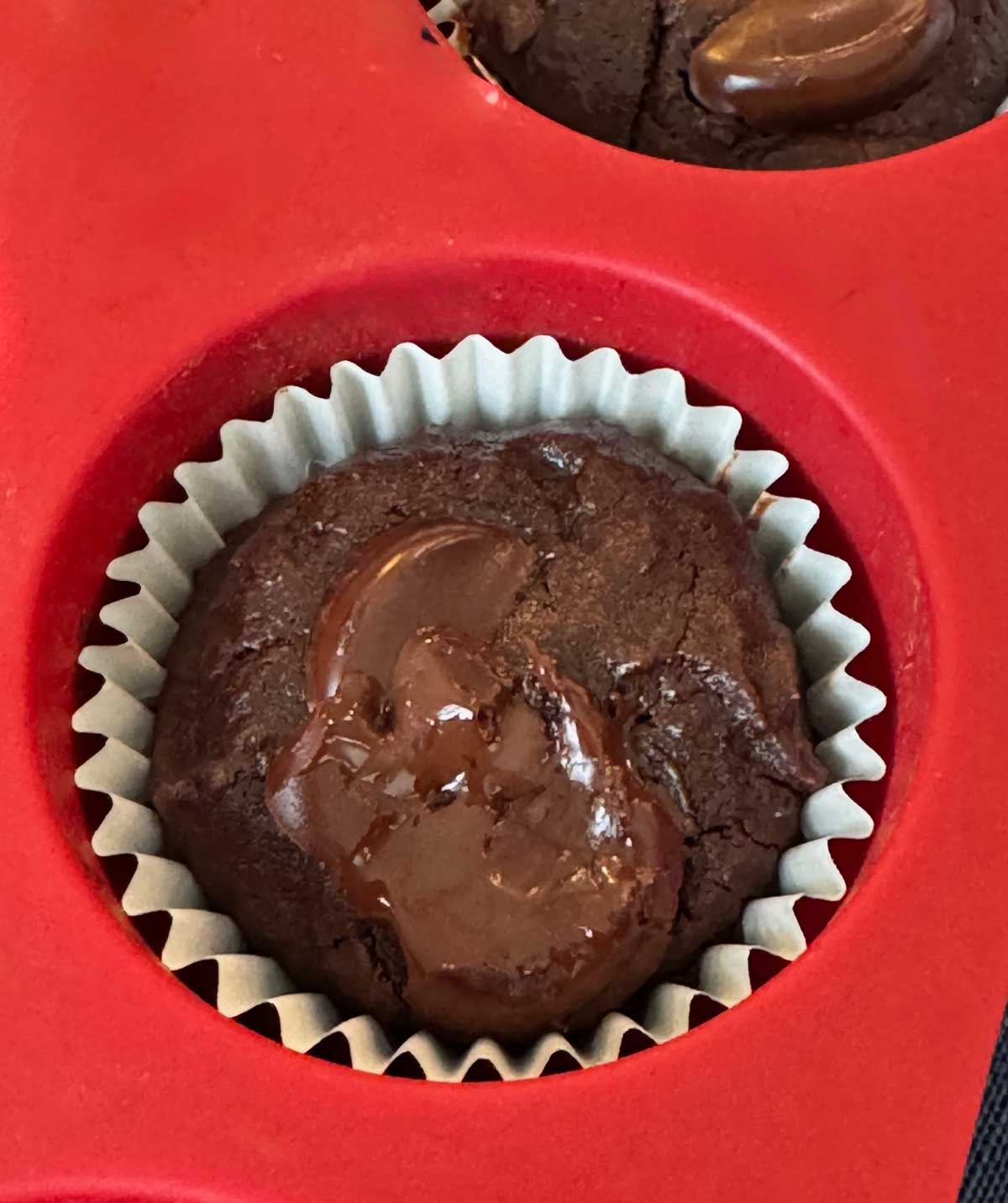 Gluten-free brownies made with chickpeas