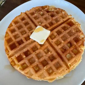 Golden Malt Waffles recipe that tastes like the ones at La Quinta Hotel.