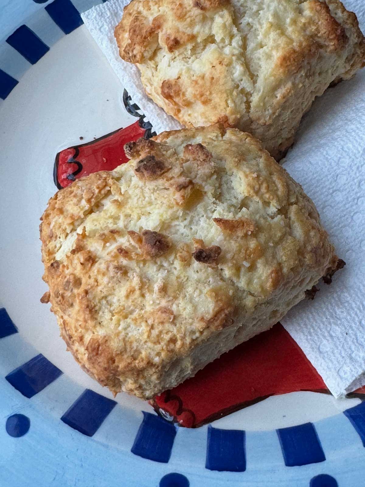 Cream Cheese Buttermilk Biscuit recipe that tastes like KFC biscuits.