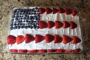 Flag Cake