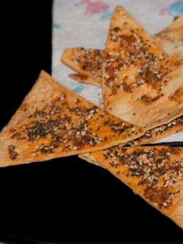 Baked Tortilla Crackers