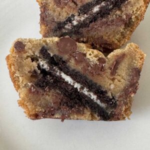 Oreo Stuffed Chocolate Chip Cookies