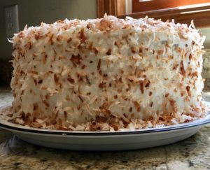 cocoa real coconut cake