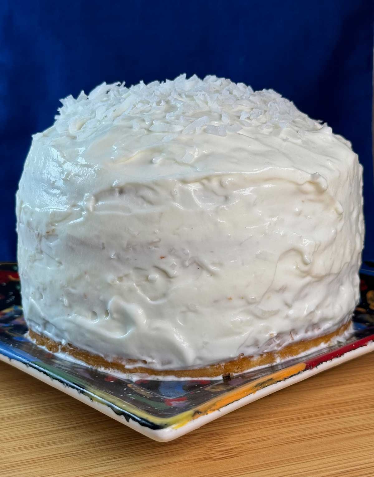 A 4 layer 6-inch Celebration Coconut Cake