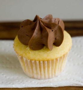 Boston Cream Pie Cupcake