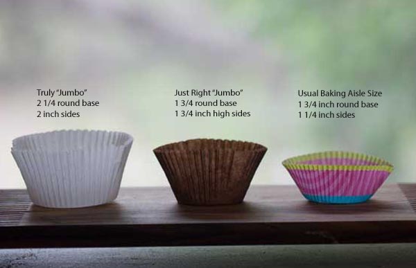 Cupcake Wrapper Sizes - Cookie Madness