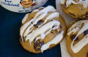 Pumpkin Chocolate Chunk Cookies