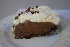 Chocolate Irish Cream Pie