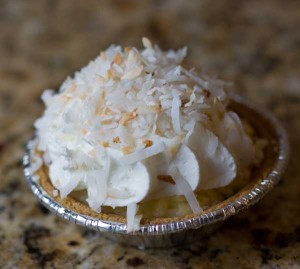 Miniature Coconut Cream Pie