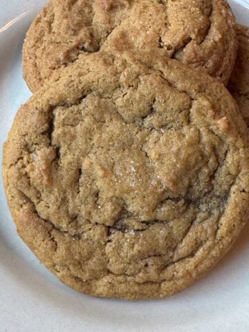 Molasses Ginger Syrup Cookies recipe