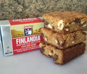 Finlandia Butter Blondies