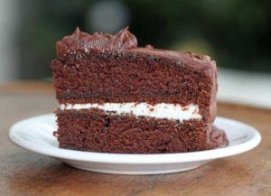 Dark Brown Sugar Chocolate Cake - Cookie Madness