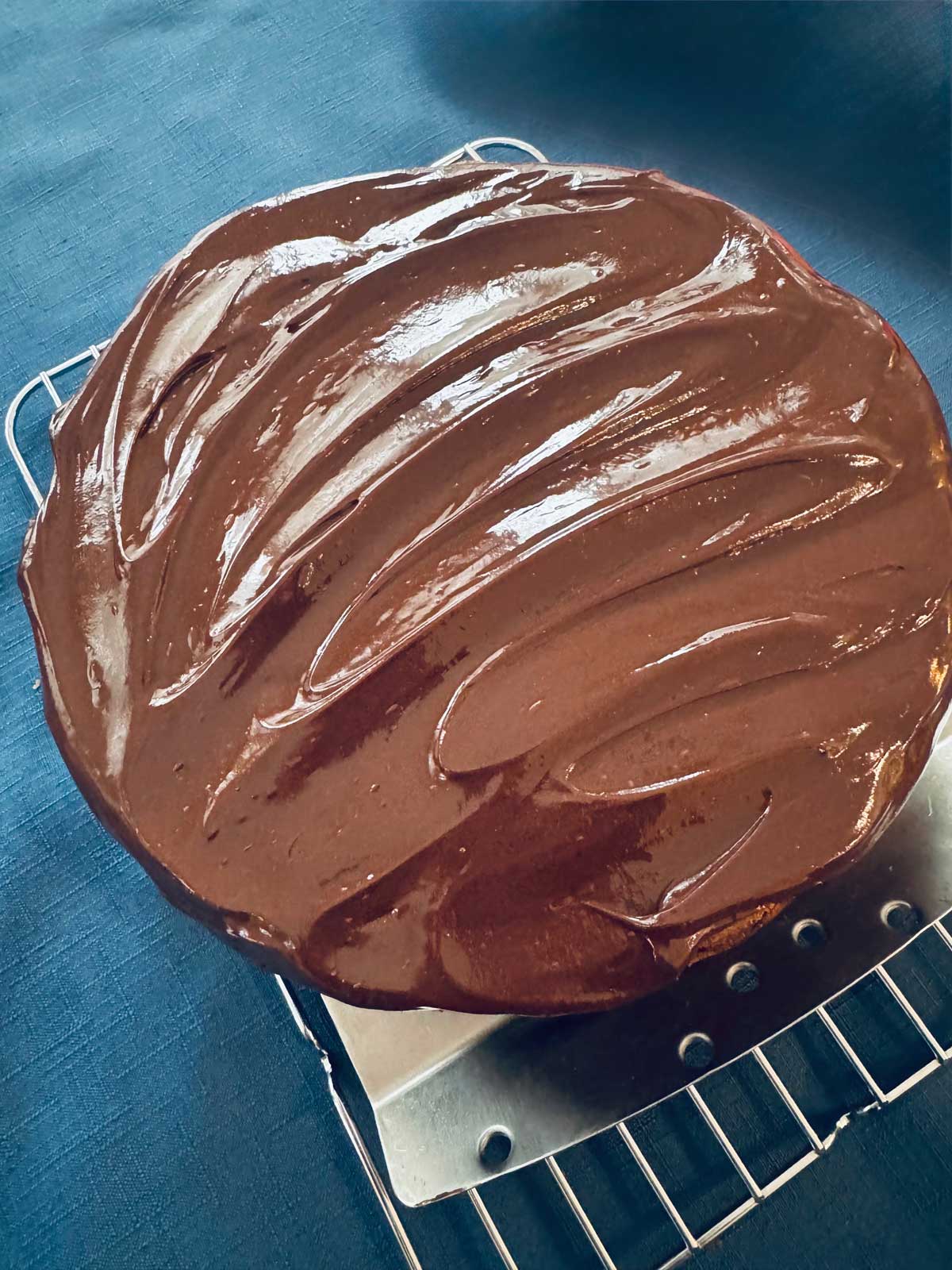 Rick's Favorite Chocolate Cake with Chocolate Ganache Frosting