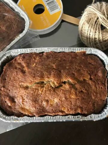 Kona Inn Banana Bread from The Junior League of Palo Alto made as mini loaves