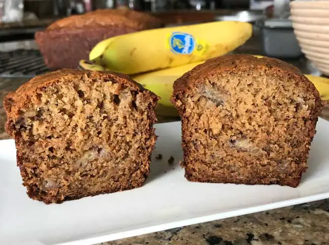 Finally tried my beloved banana bread recipe in my mini loaf pan. Perfect  for sharing! Recipe in comments. : r/Old_Recipes