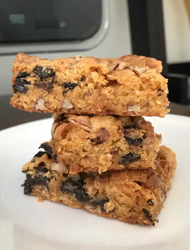 Chewy Marshmallow Blondies