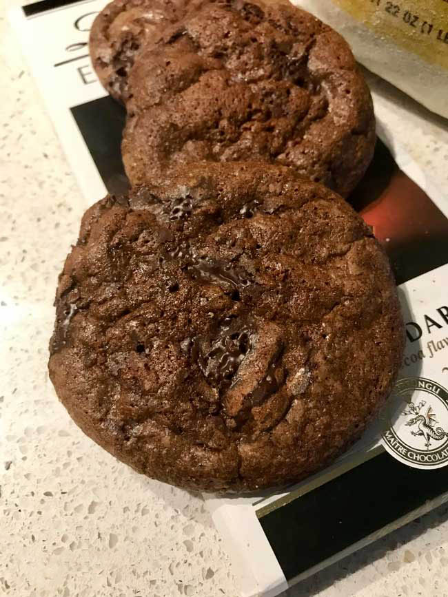 Dark Chocolate Rye Flour Cookies Cookie Madness