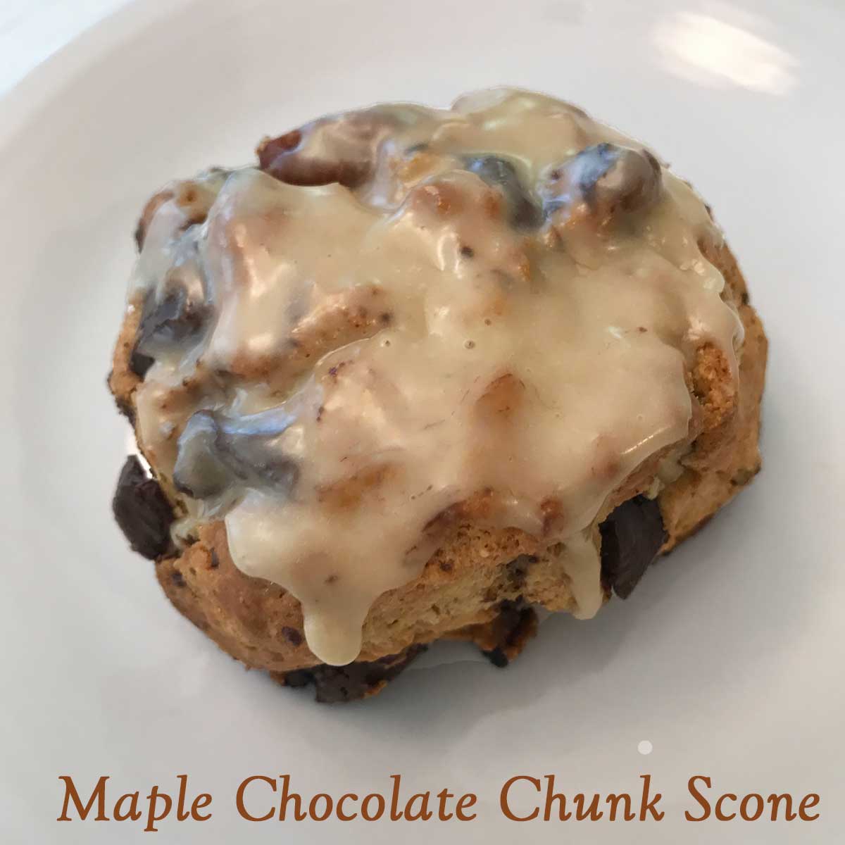 Whole Wheat Chai Chocolate Chip Scones {Recipe Redux} - 24 Carrot Life