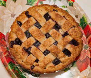 Frozen Cherry Berry Pie