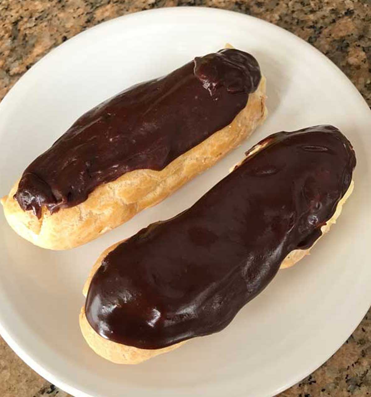 Baker's Ammonia Cream Puffs - Cookie Madness