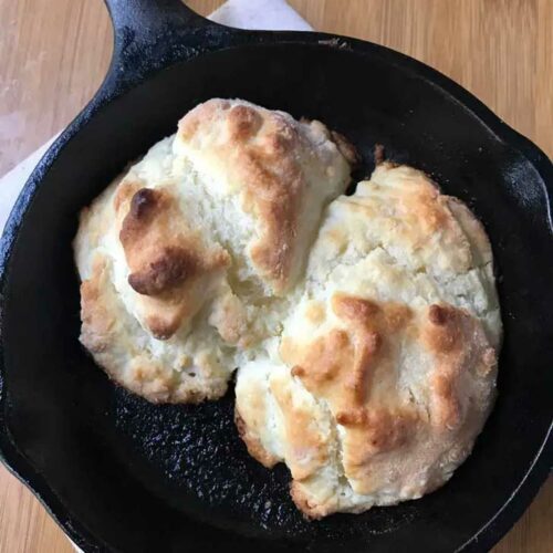 Cathead Biscuits for Two