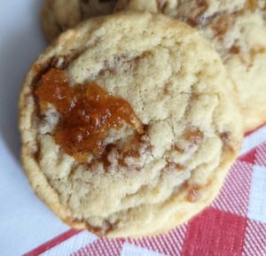 Bon Appetit Caramel Apple Cookies