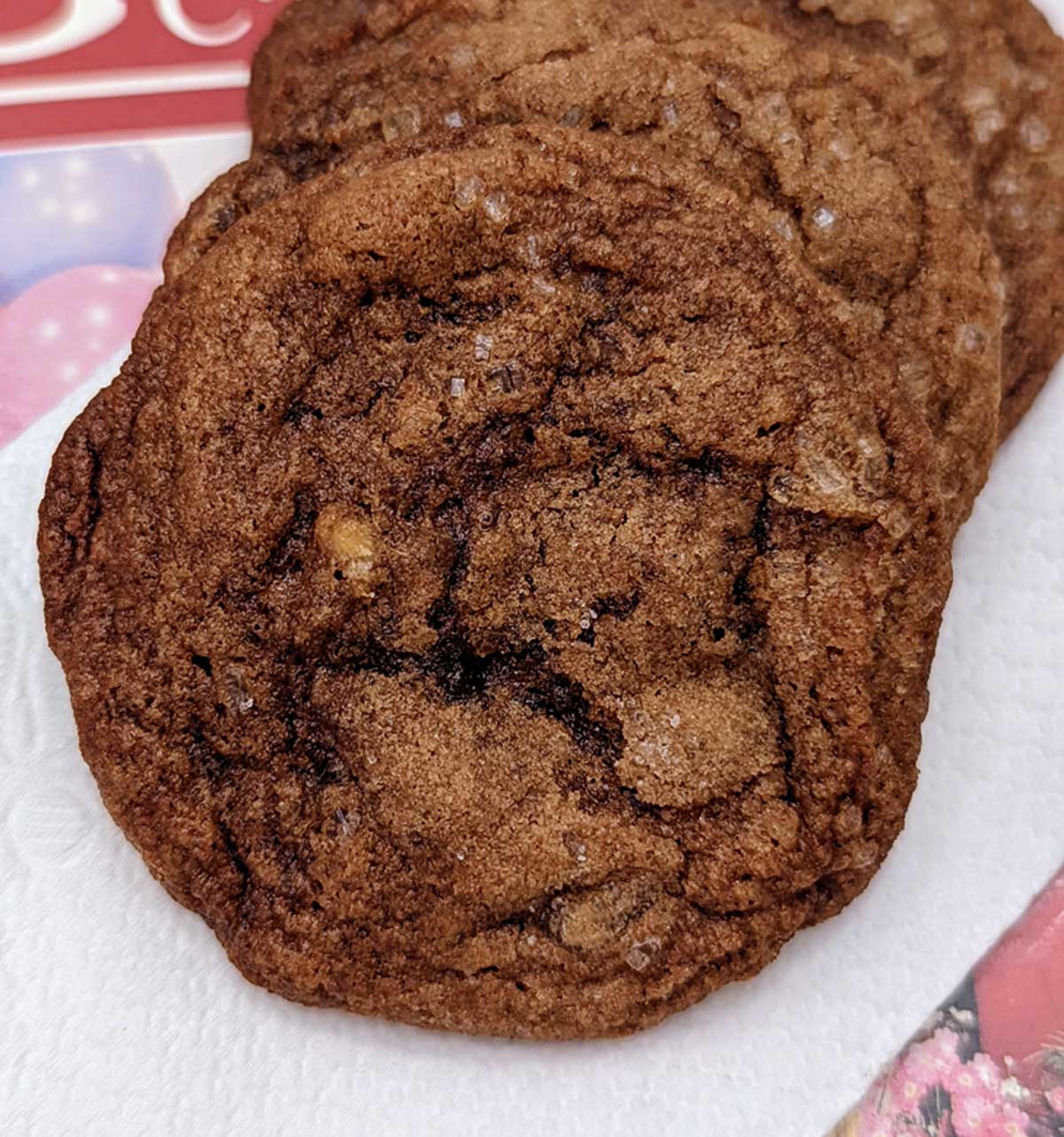 Gingerbread Pan Cookie - THREECOOKINGSISTERS