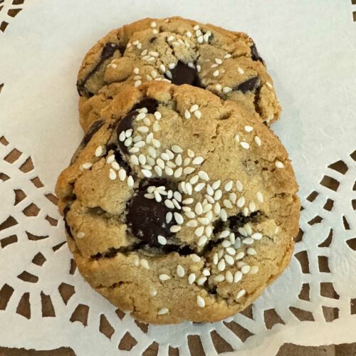 Brown Butter Tahini Cookies