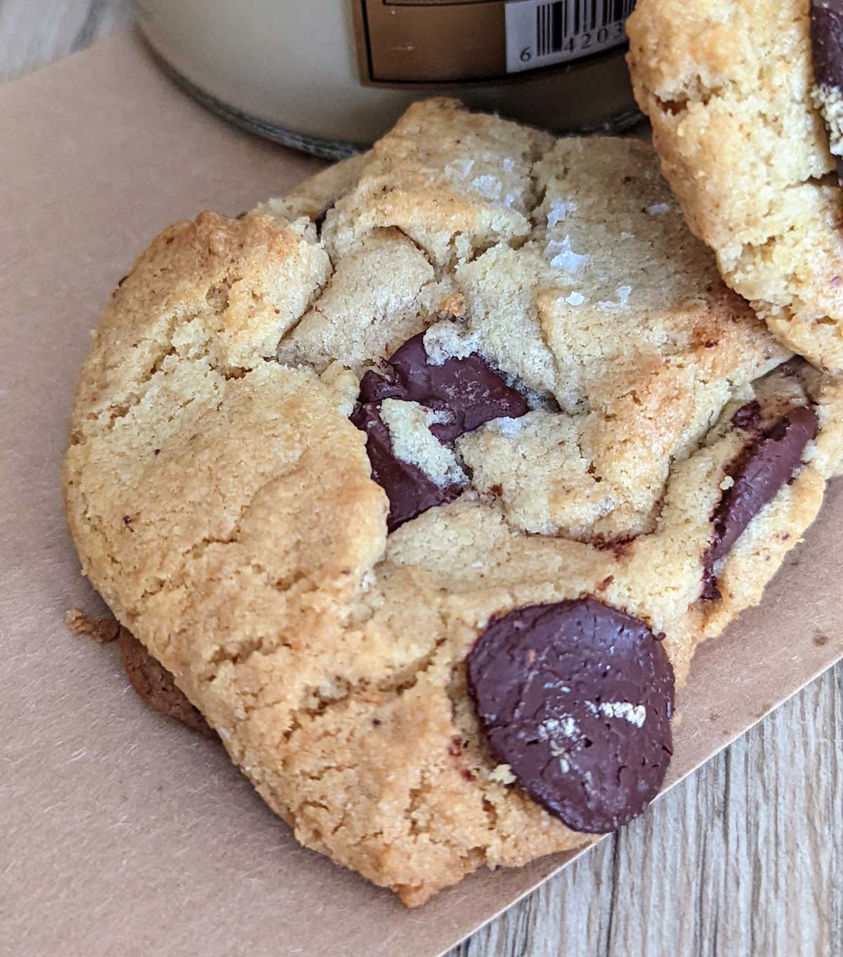 Tahini Brown Butter Chocolate Chunk Cookies - Cookie Madness