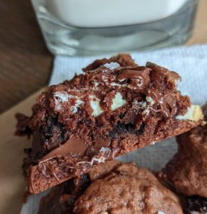 Everything Brownie Cookies