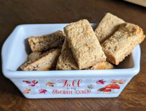 gluten-free pecan shortbread