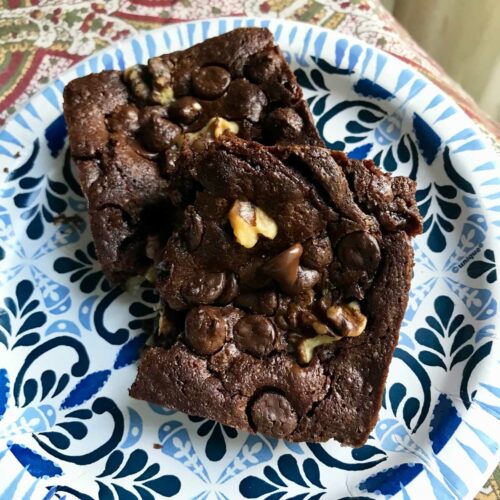 Mini Loaf Pan Brownies