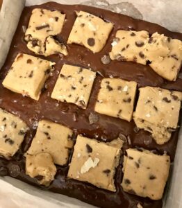 Brownies with Cookie Dough