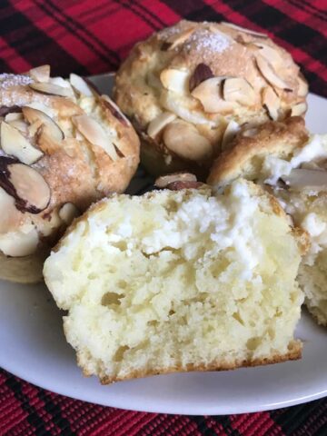 Charleston Cream Cheese Almond Muffins