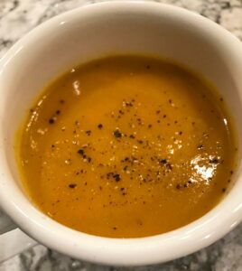 Carrot Cardamom Soup